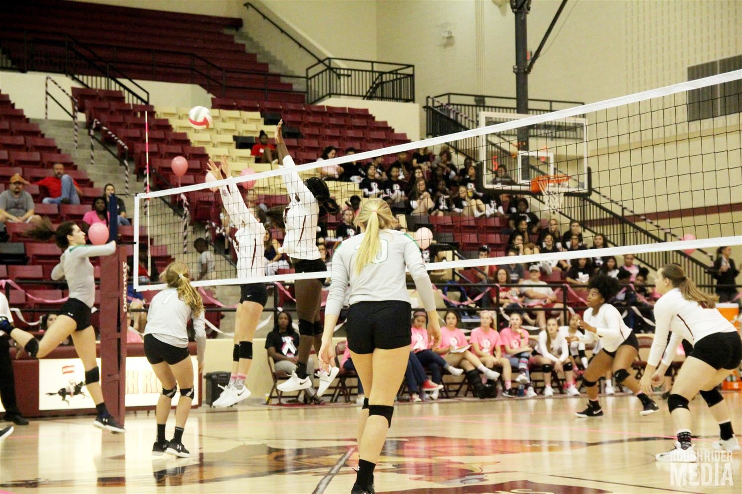 photo of SHS volleyball courtesy of Rough Rider Media